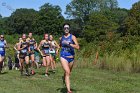 XC Wheaton & Babson  Wheaton College Women’s Cross Country compete at the 9th Annual Wheaton & Babson Season Opener on the Mark Coogan Course at Highland Park in Attleboro, Mass. - Photo By: KEITH NORDSTROM : Wheaton, XC, Cross Country, 9th Annual Wheaton & Babson Season Opener